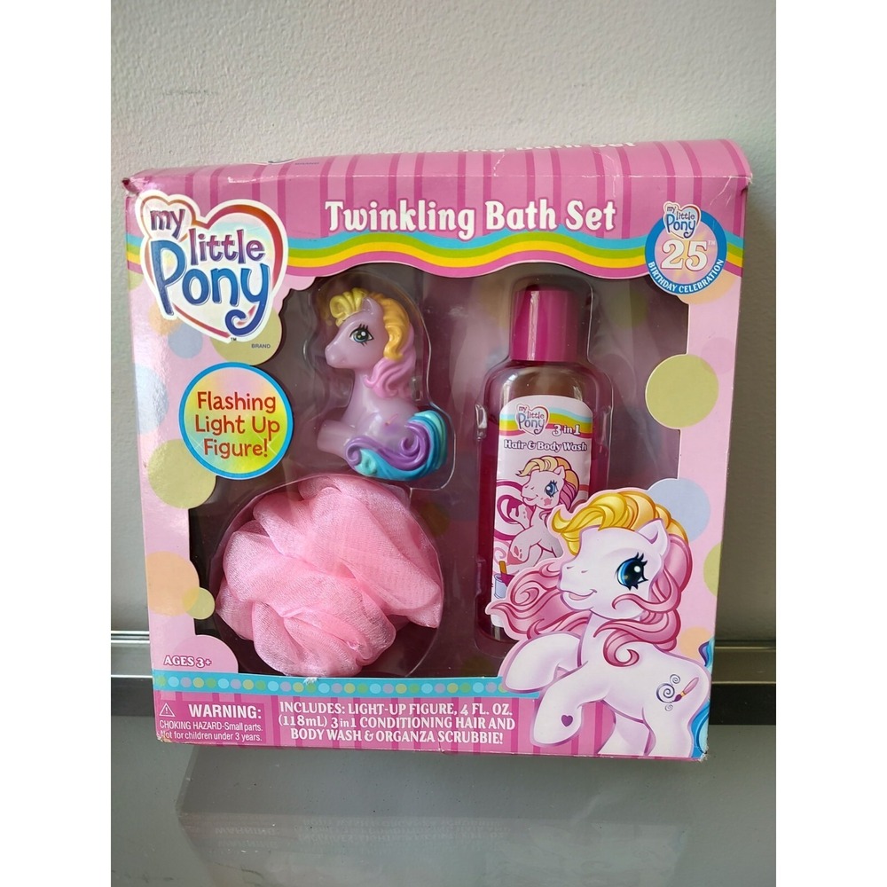 Hasbro My Little Pony twinkling bath set‎ 25 Birthday